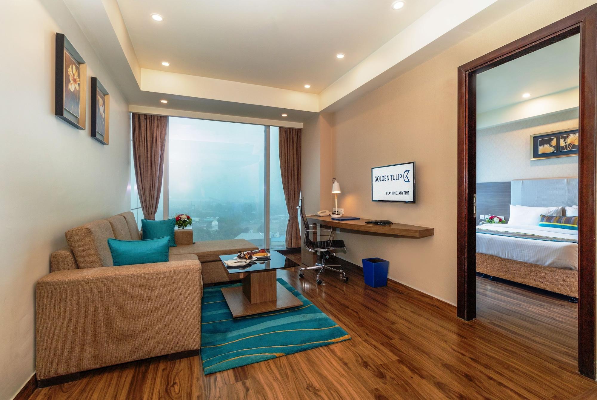Golden Suites Gurgaon Inde Hotels Luaran gambar